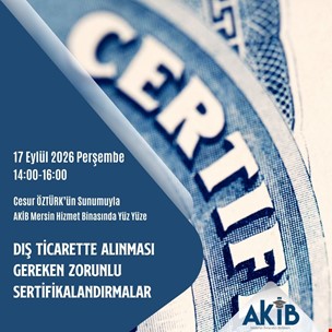 Dış Ticarette Alınması Gereken Zorunlu Sertifikalandırmalar